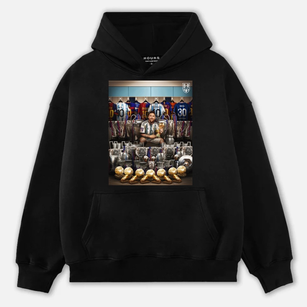 LIONEL MESSI champions Hoodie unisex’s